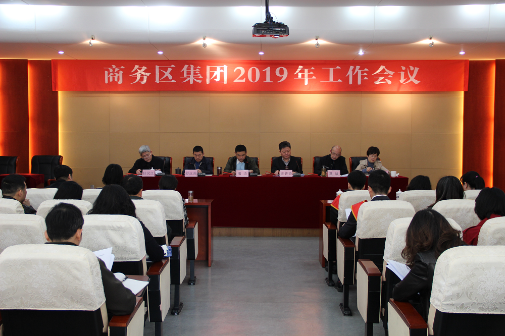 商務區集團召開2019年工作會議